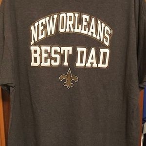 Mens NFL Team Apparel New Orleans Saints Best Dad